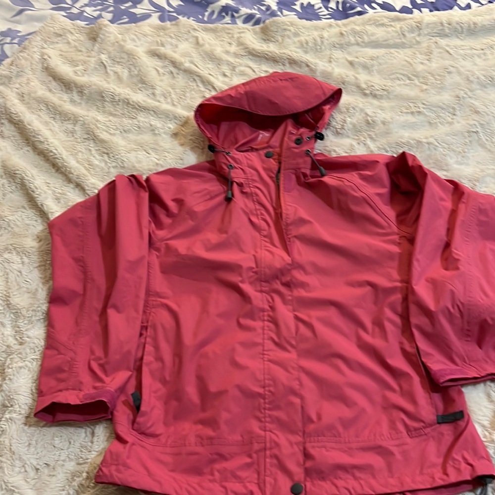 New Without Tag Sierra Experience Pink Wind-Breaker / Rain Jacket Size S